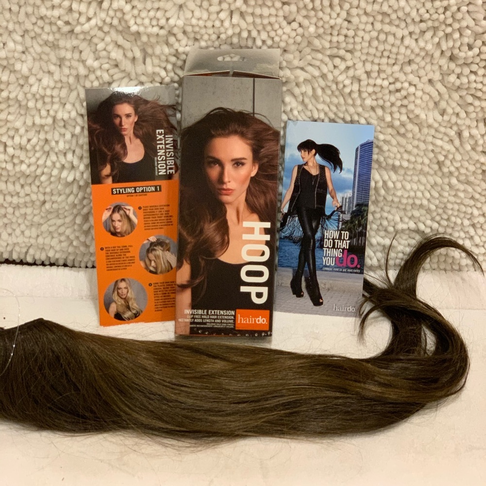 Hairdo invisible 20” synthetic hair extensions
